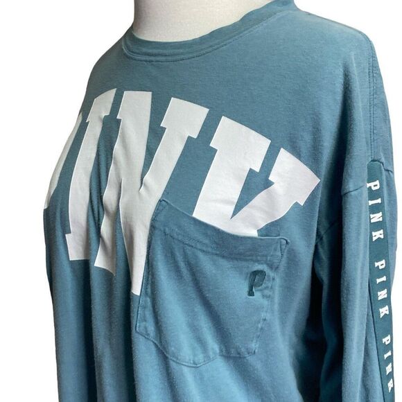 PINK Victoria Secret Long Sleeve Tee Size Small - Picture 5 of 5